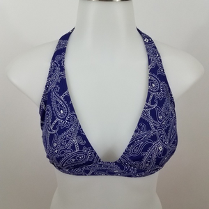 Beach Diva swim top tankini‎ polka dot retr…